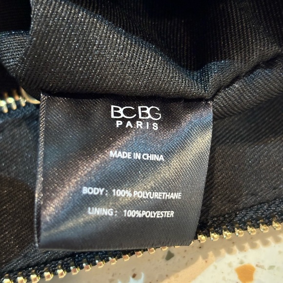 BCBG Paris Y2K Black Shoulder Crossbody Handbag - Picture 6 of 8